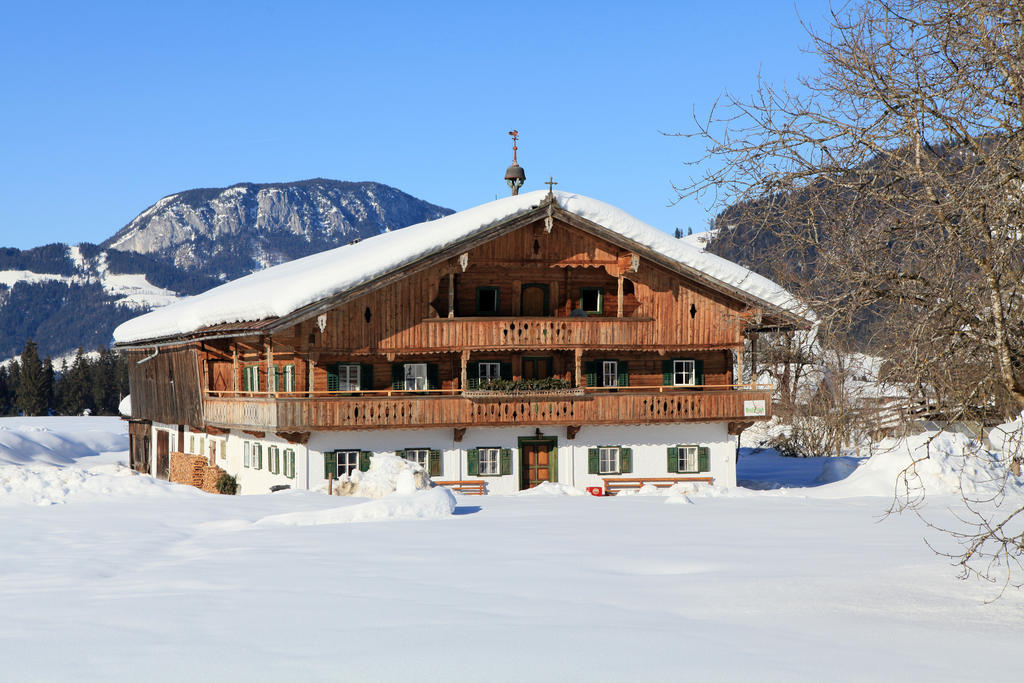 Ferienhaus Hinterebenhub Hopfgarten im Brixental Exterior foto